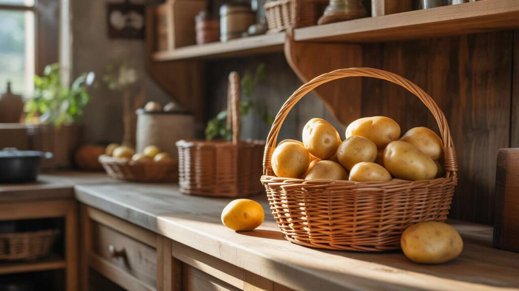Le truc pour que vos pommes de terre ne germent pas trop vite dans votre cellier ou votre cuisine