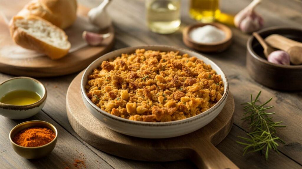 Comment faire une chapelure dorée et croustillante sans qu'elle ne brûle à la cuisson : l'astuce