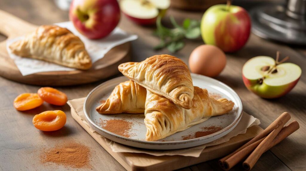Chaussons légers pomme et abricot : la recette gourmande et saine