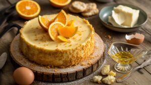 Tarte à l'orange et fromage frais : recette onctueuse