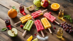 Popsicles colorés aux fruits : recette facile à faire avec les enfants