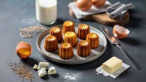 Mini cannelés au fromage bleu : une recette gourmande
