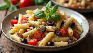 Salade de pâtes légère à l’italienne : recette simple et savoureuse