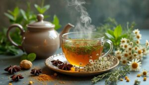 La tisane « ventre plat » de grand-mère : sa recette miracle aux plantes pour une digestion parfaite