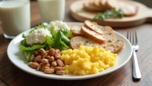 L’importance des protéines au petit-déjeuner pour éviter les fringales et booster la perte de poids