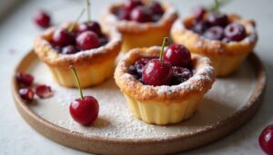 Clafoutis léger aux cerises : recette facile en mini cocottes