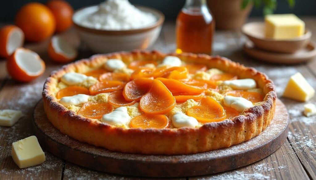 Clafoutis aux abricots et fromage frais : recette savoureuse
