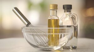 Comment sauver une vinaigrette qui a tranché (huile et vinaigre séparés) : la méthode express