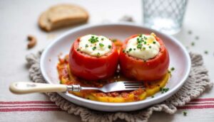 Tomate soufflée au fromage : recette gourmande