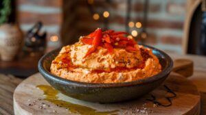 Tartinade de Poivron Rouge et Fromage Frais : recette Maison