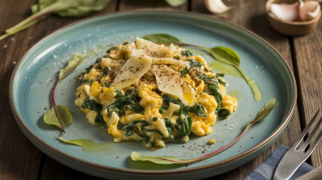 Œufs Brouillés Légers Corses aux Blettes : recette Savoureuse et Santé