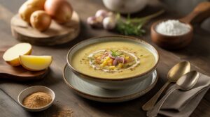Soupe de pommes de terre légère : la recette facile