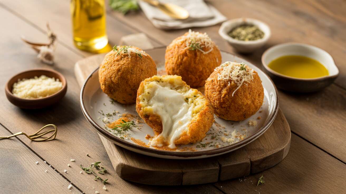 Recette d'Arancinis au Four Végétariens : comment les Préparer ?