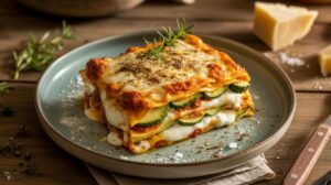Lasagnes Mozzarella et Courgettes : recette Savoureuse