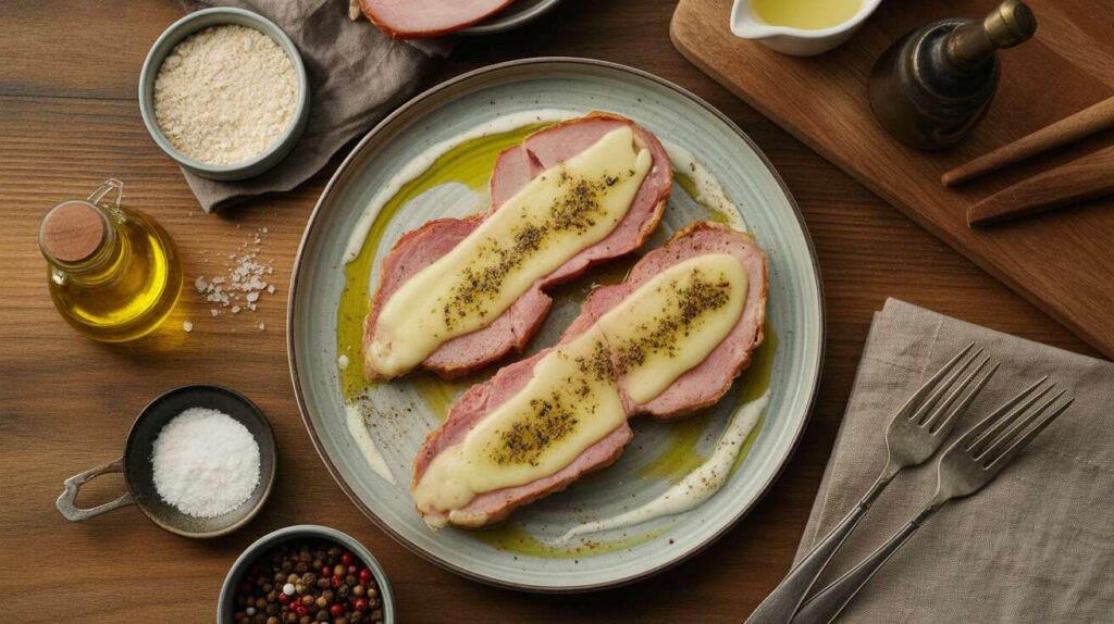 Escalopes de veau italiennes au fromage à raclette : recette savoureuse