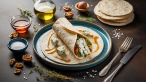 Wrap au Fromage Bleu : recette Savoureuse