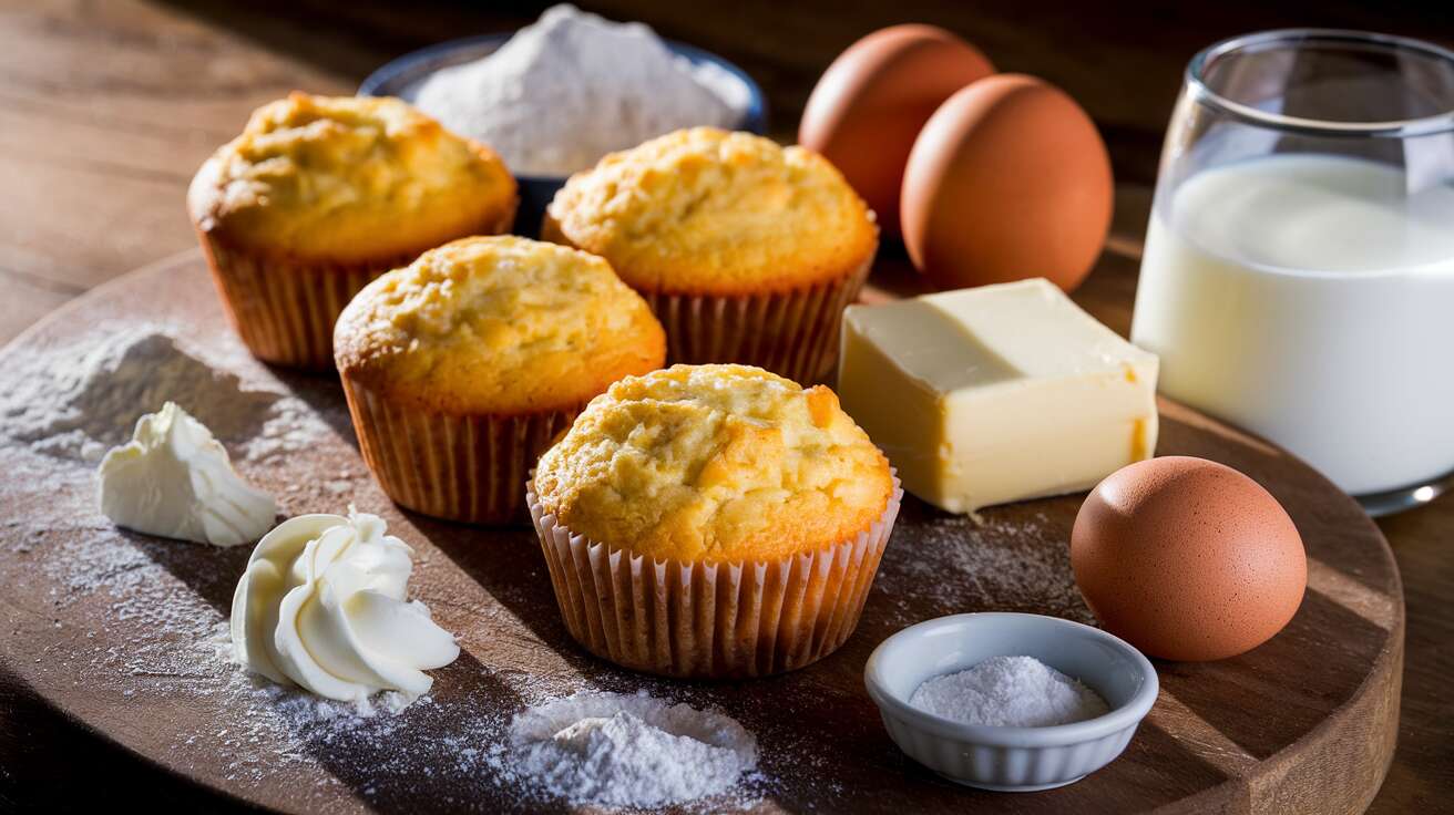 Recette de muffins au fromage frais : plaisir à partager