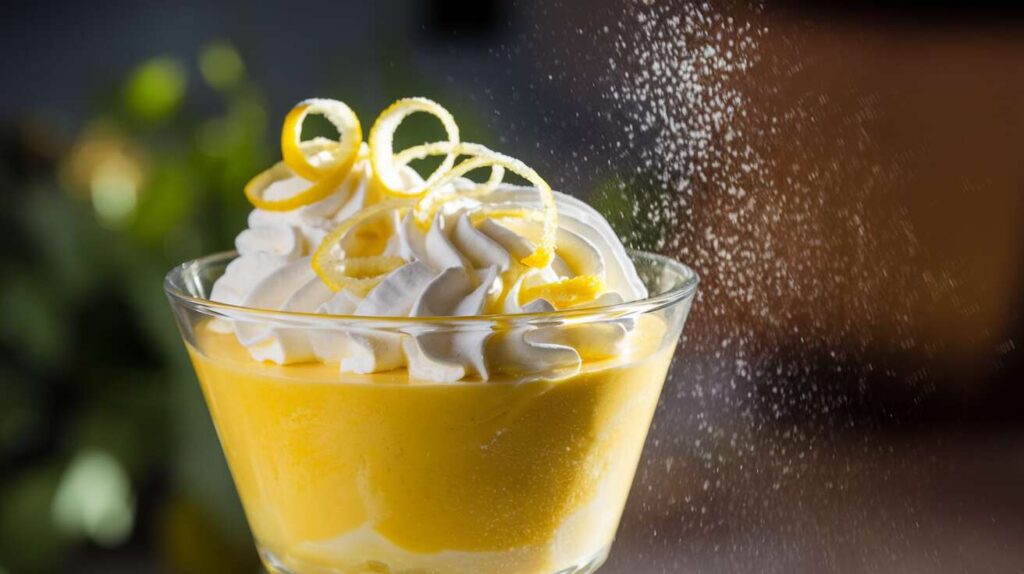 Crème légère au citron : recette facile et rapide