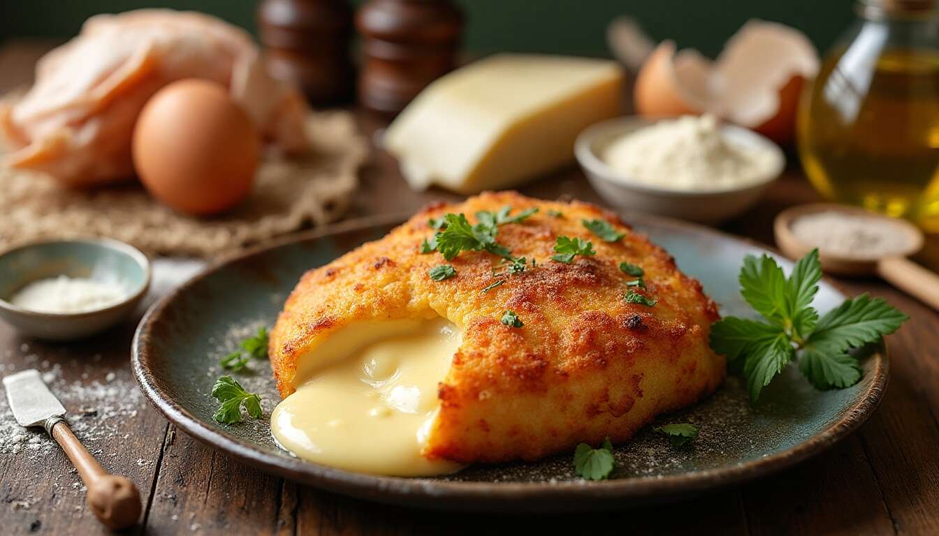Cordon bleu au camembert : recette gourmande et facile