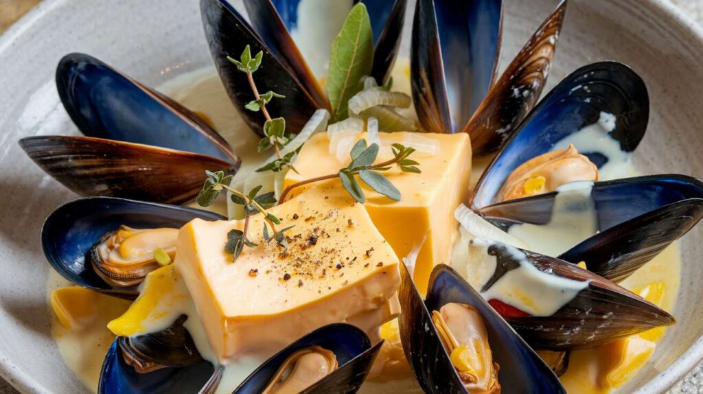 Moules au Maroilles : recette Gourmande et Savoureuse