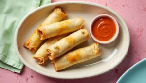 Nems au Chèvre et Miel : recette Gourmande Facile