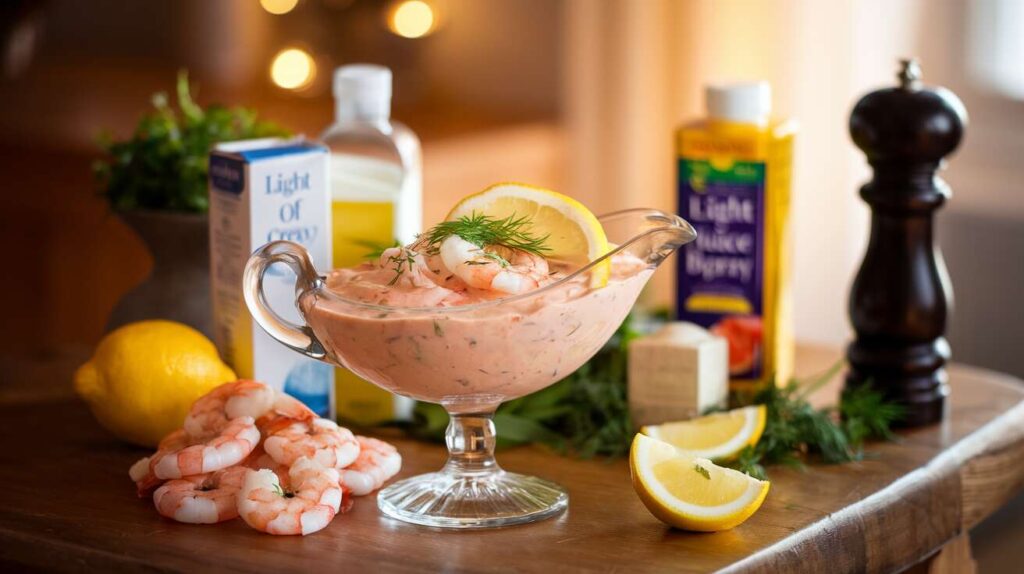 Sauce légère aux crevettes : recette facile