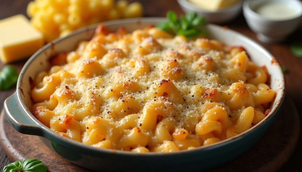 Gratin de macaronis fondant au micro-ondes : recette facile et rapide