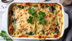 Recette : cocottes de Pommes de Terre, épinards et Chèvre