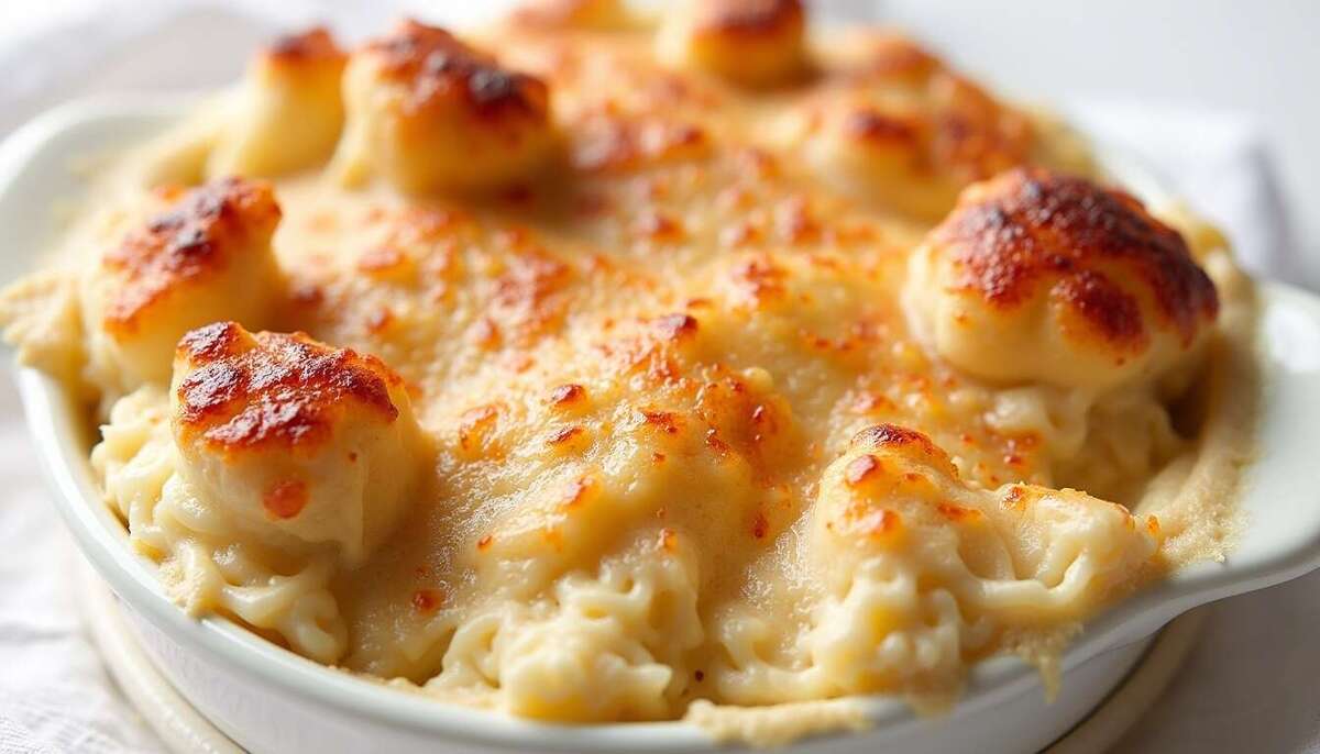 Gratin de chou-fleur au fromage : recette savoureuse et facile