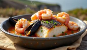 Bouillabaisse légère au cabillaud et au safran : une délice méditerranéen