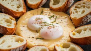 Œufs Pochés : recette de Sauce au Fromage Frais