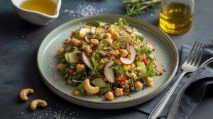 Recette salade composée gourmande : l'idée parfaite pour un repas léger et équilibré