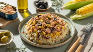 Recette salade de riz express : la salade fraîcheur pour vos chaudes journées, prête en 15 minutes