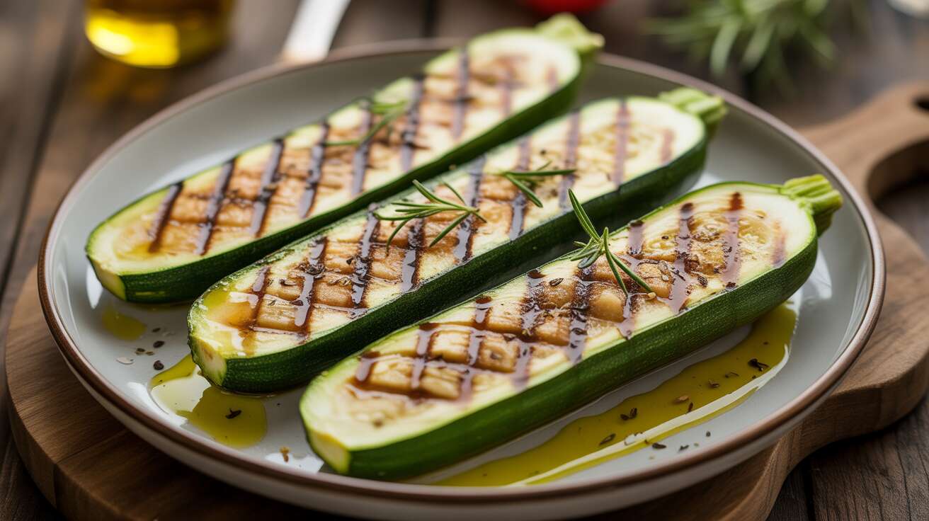 Recette courgette grillée : l'accompagnement facile et sain pour toutes vos viandes