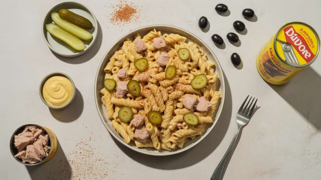 Recette Piemontaise rapide : la salade de pâtes estivale facile et savoureuse