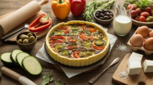 Recette quiche aux légumes d'été : légère et gourmande, parfaite pour le dîner