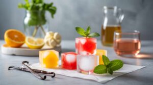 Préparer des glaçons aromatisés l'astuce rafraîchissante pour vos boissons estivales