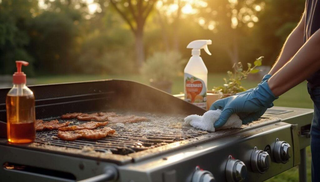 Comment nettoyer sa plancha après le barbecue : le guide facile pour un entretien parfait