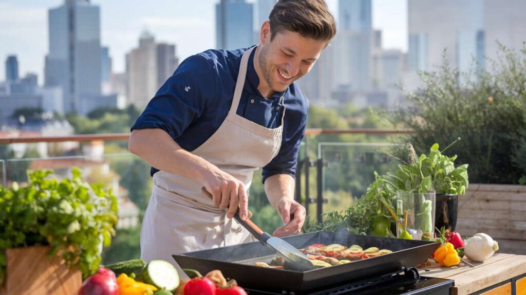 Apprenez comment réussir votre cuisson à la plancha comme un vrai chef pour des repas d&rsquo;été sains et savoureux