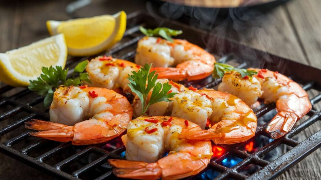 Brochettes de crevettes à la plancha, prêtes en 15 minutes chrono