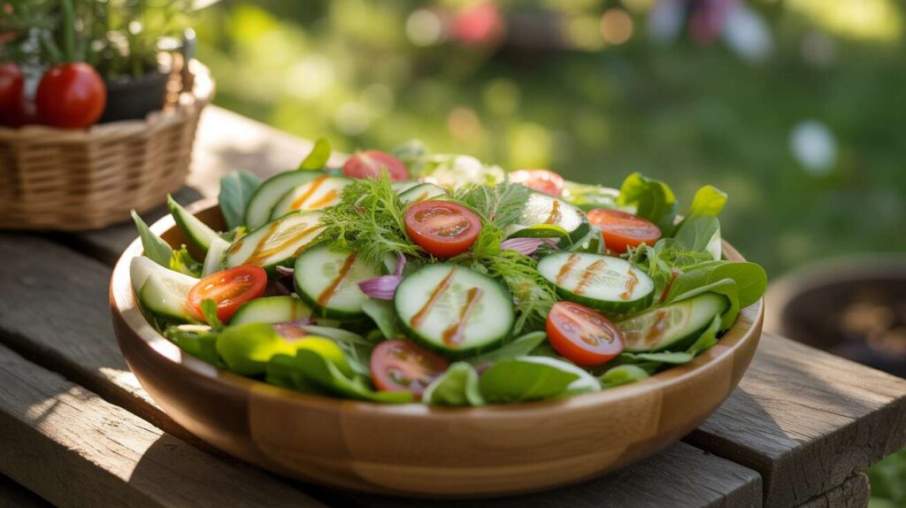 L'astuce des pros pour des salades croquantes et fraîches toute la journée, même sous la chaleur