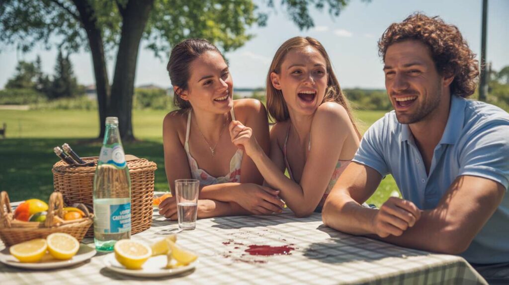 Adieu les taches de vin sur la nappe d'été : l'astuce rapide qui sauve vos textiles !