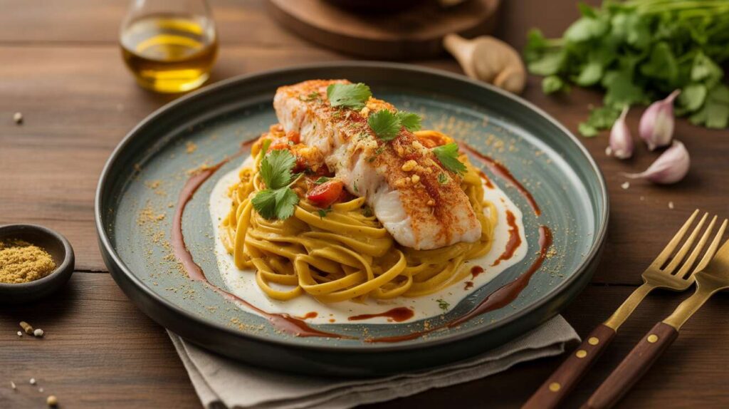 Linguine poisson au curry : la meilleure façon de voyager