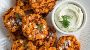 Nuggets veggies inratables & leur mayo à l’aneth express