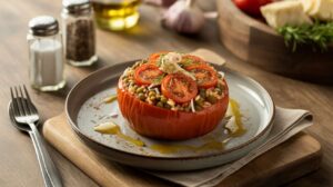 Transformez vos tomates farcies en un plat végétarien délicieux avec cet ingrédient pas cher qui fait un carton en cuisine