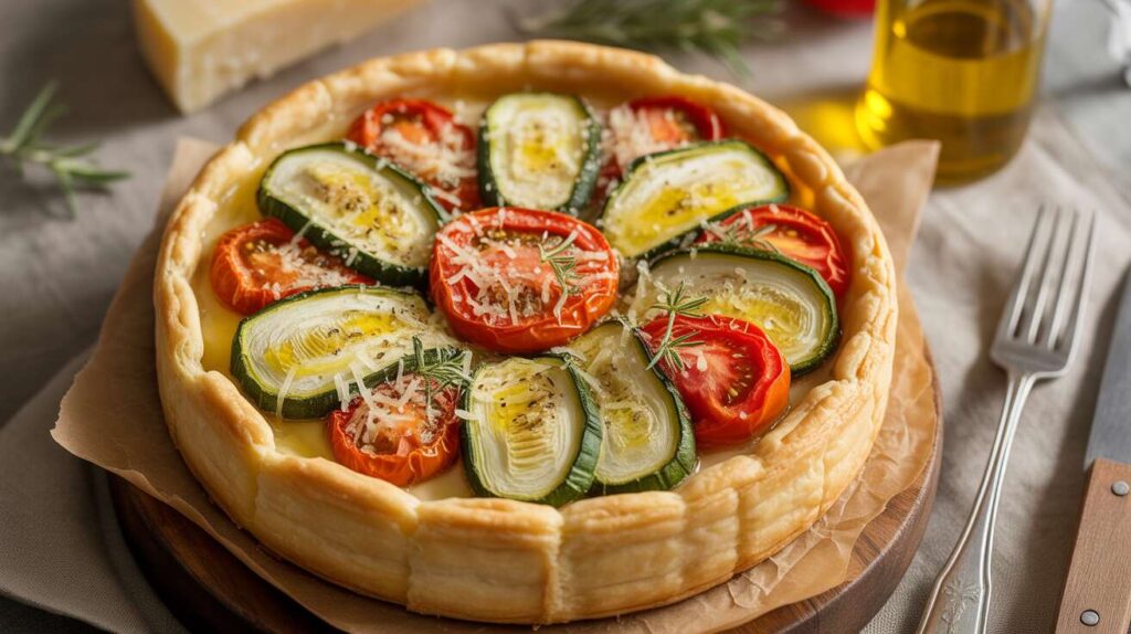 Ma famille la réclame tout l'été": Tarte aux légumes irrésistible et facile