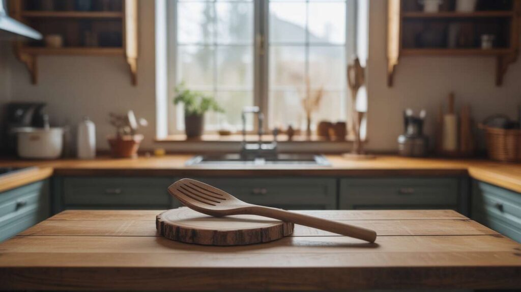 Astuce express pour dégraisser vos ustensiles de cuisine en bois sans les abîmer