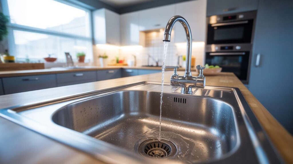 L'astuce étonnante pour nettoyer votre évier de cuisine et le faire briller sans bicarbonate ni vinaigre