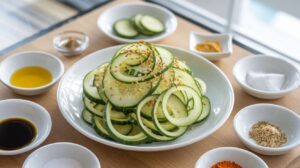 « Cette salade de concombres est addictive »: La recette légère et saine d’une diététicienne