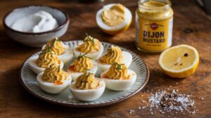 Révolutionnez vos œufs mimosa en remplaçant la mayonnaise par cette sauce légère et savoureuse, un régal garanti